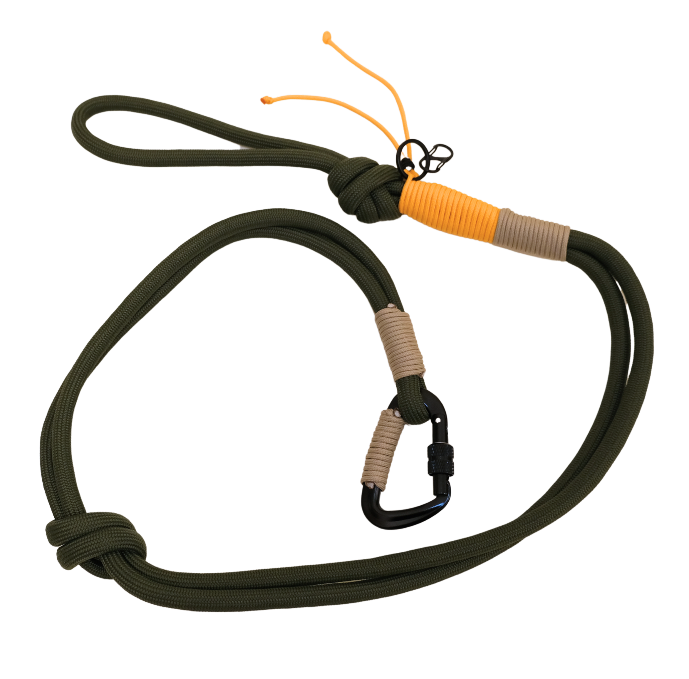Handmade Paracord Leash 4ft