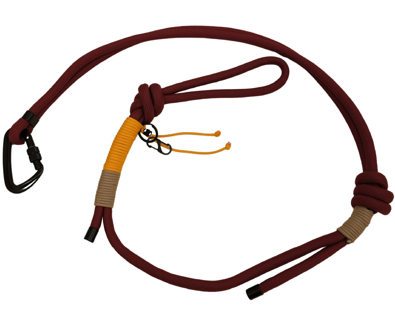 Handmade Adjustable Paracord Leash 4ft - 6ft